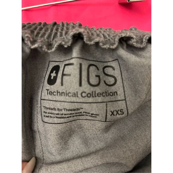 FIGS scrubs set Catalina top and Yola Skinny pants in Graphite Gray XXS medical - Picture 12 of 13